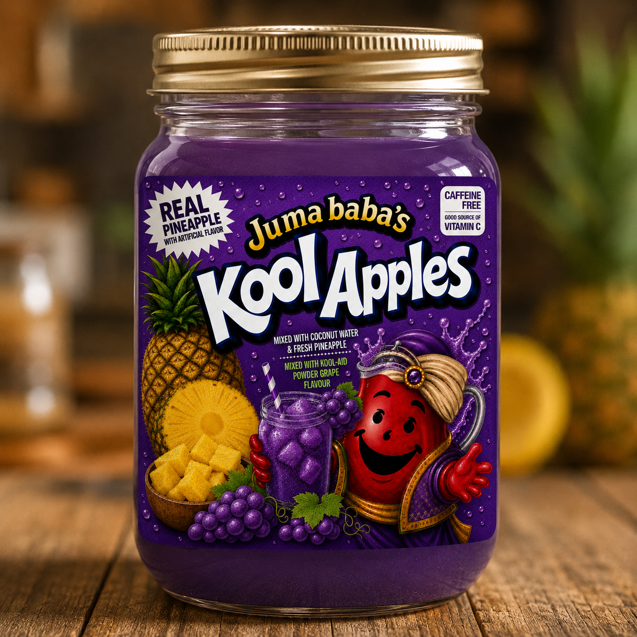 Pineapple Grape flavour