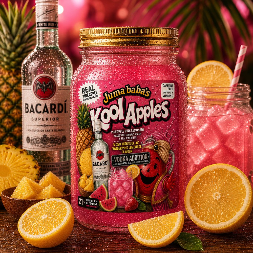 Pineapple Pink Lemonade (Bacardi Rum Cocktail Edition)