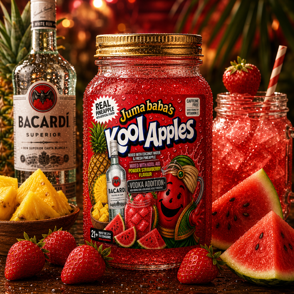 Pineapple Strawberry Watermelon (Bacardi Rum Cocktail Edition)