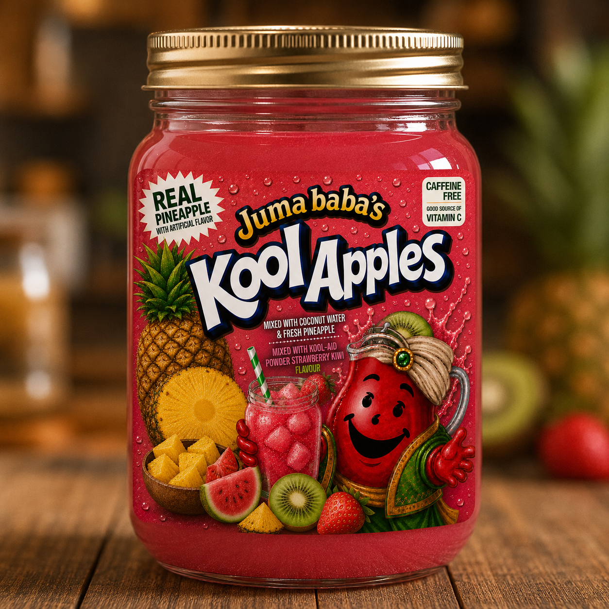 Pineapple Strawberry Kiwi flavour